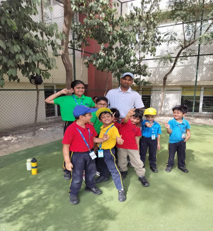 Junior golf training